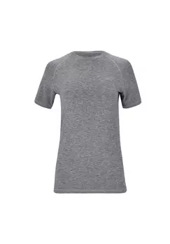 Функциональная рубашка Athene с высоким круглым вырезом WHISTLER, цвет Light Grey Melange