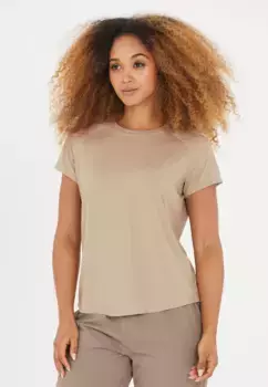 Функциональная рубашка ATHLECIA "Gaina" из дышащего волокна, бежевый