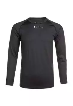 Функциональная рубашка BONDER M L/S, базовый слой с быстросохнущей технологией QUICK DRY VIRTUS, черный