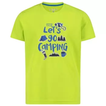Функциональная рубашка Cmp Boy's T Shirt Piquet, цвет Lime