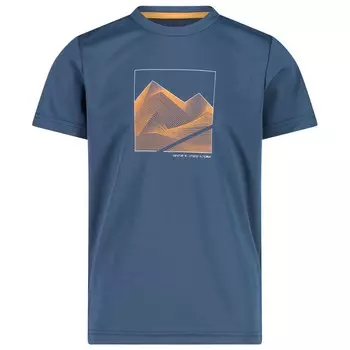 Функциональная рубашка Cmp Boy's T Shirt Piquet, цвет Bluesteel
