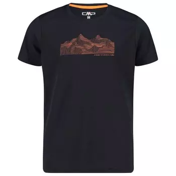 Функциональная рубашка Cmp Boy's T Shirt Piquet, цвет Antracite/Flame