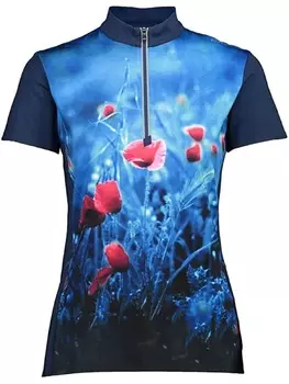 Функциональная рубашка cmp Tshirt WOMAN BIKE T-SHIRT, синий