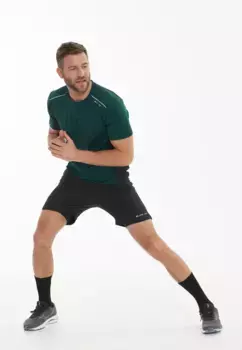 Функциональная рубашка ELITE LAB "Tech Elite X1", с быстросохнущей технологией QUICK DRY, черный