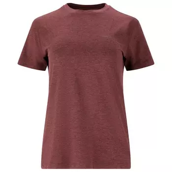 Функциональная рубашка Endurance Alvaly Melange S/S Tee, цвет Fudge