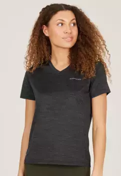 Функциональная рубашка ENDURANCE "Байна" с технологией QUICK DRY, цвет Schwarz-Meliert