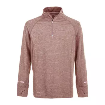 Функциональная рубашка Endurance, цвет braun/feigenlila/braun