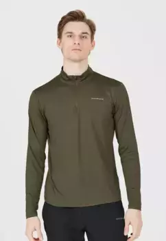Функциональная рубашка ENDURANCE "Dikerye", со светоотражателями, зеленый