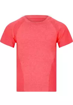 Функциональная рубашка ENDURANCE "Halen Jr." из дышащего функционального эластичного материала, коралловый