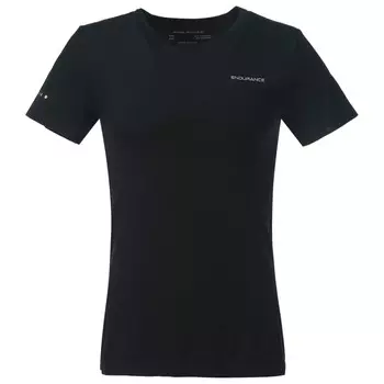 Функциональная рубашка Endurance Jaro Melange Seamless S/S Tee, цвет Dark Grey Melange