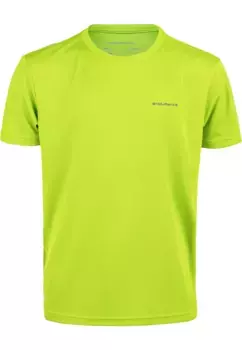 Функциональная рубашка ENDURANCE "Vernon Jr." со светоотражающим логотипом, желтый