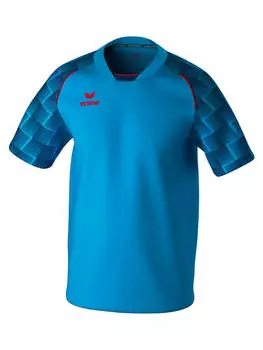 Функциональная рубашка erima, цвет curacao/new navy