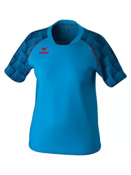 Функциональная рубашка erima, цвет curacao/new navy