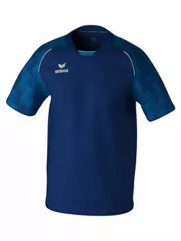Функциональная рубашка erima, цвет new navy/mykonos blue