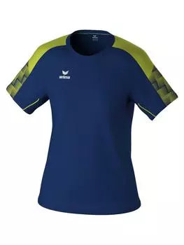 Функциональная рубашка erima, цвет new navy/lime