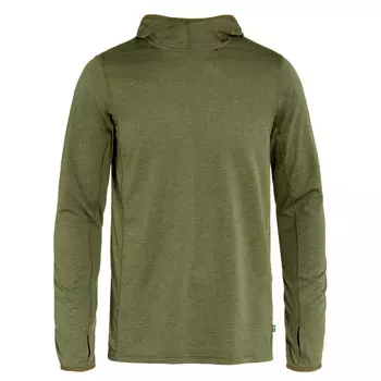 Функциональная рубашка Fjllrven Abisko Sun Hoodie, зеленый