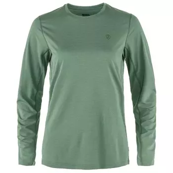 Функциональная рубашка Fjllrven Women's Abisko Day Hike L/S, цвет Patina Green
