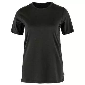 Функциональная рубашка Fjllrven Women's Abisko Day Hike S/S, черный