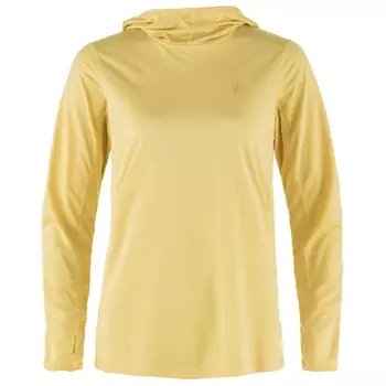 Функциональная рубашка Fjllrven Women's Abisko Sun Hoodie, цвет Mais Yellow