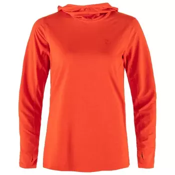 Функциональная рубашка Fjllrven Women's Abisko Sun Hoodie, цвет Flame Orange