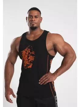 Функциональная рубашка Gorilla Wear Monterey Tank Top - Schwarz/Orange