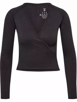 Функциональная рубашка Hummel, цвет black melange