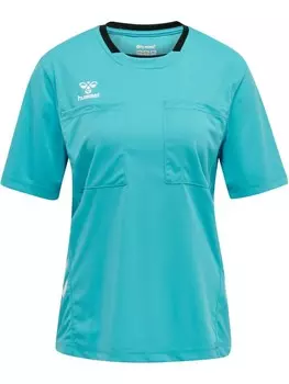 Функциональная рубашка Hummel Klettverschluss T-Shirt S/S Hmlreferee Multisport Damen, цвет SCUBA BLUE