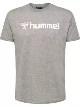 Функциональная рубашка Hummel, серый меланж