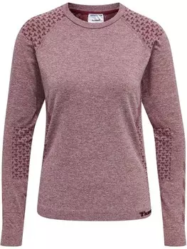 Функциональная рубашка Hummel T-Shirt L/S Hmlci Yoga Damen, цвет NOCTURNE MELANGE