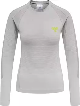 Функциональная рубашка Hummel T-Shirt L/S Daumenlcher Hmlgg12 Multisport Damen, цвет ALLOY MELANGE