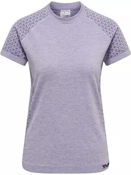 Функциональная рубашка Hummel T-Shirt S/S Raglanrmel Hmlci Yoga Damen, цвет LAVENDER MELANGE