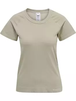 Функциональная рубашка Hummel T-Shirt S/S Raglanrmel Hmlmt Yoga Damen, цвет CHATEAU GRAY