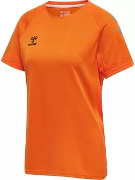 Функциональная рубашка Hummel T-Shirt S/S Hmllead Multisport Damen, цвет ORANGE TIGER