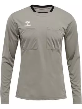 Функциональная рубашка Hummel T-Shirt S/S Hmlreferee Multisport Erwachsene, цвет STEEPLE GRAY