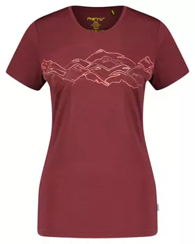 Функциональная рубашка из шерсти мериноса Trelleborg Meru, фиолетовый