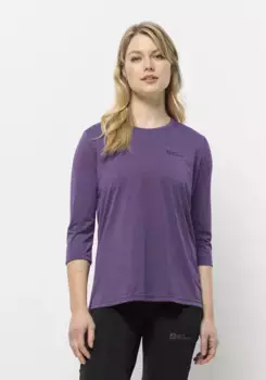 Функциональная рубашка Jack Wolfskin "CROSSTRAIL 3/4 T W", цвет Ultraviolet