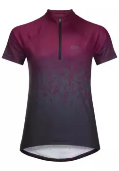 Функциональная рубашка Jack Wolfskin "MOROBBIA HZ PRINT T W", цвет Sangria-Red-51