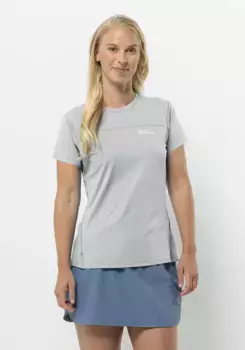 Функциональная рубашка Jack Wolfskin "PRELIGHT CHILL T W", серый