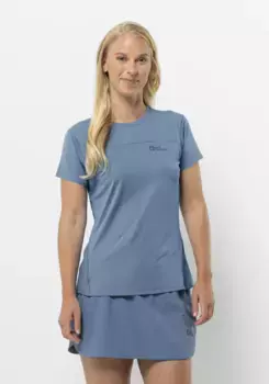 Функциональная рубашка Jack Wolfskin "PRELIGHT CHILL T W", синий