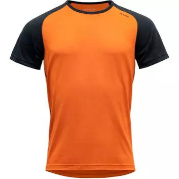 Функциональная рубашка Jakta Merino 200 T-Shirt Мужская пламенные чернила DEVOLD, цвет rot