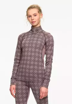 Функциональная рубашка Kari Traa "Роза" из дышащей шерсти, коричневый