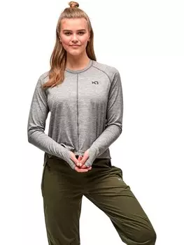 Функциональная рубашка KARI TRAA, серый