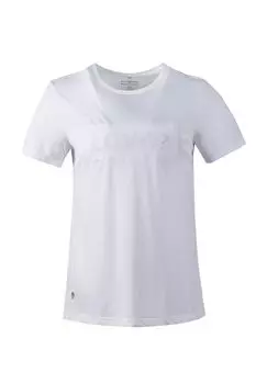 Функциональная рубашка KATTY W Slub Tee из хлопка и переработанного полиэстера ENDURANCE ATHLECIA, белый