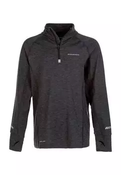 Функциональная рубашка LYLE JR. с инновационной технологией Quick Dry ENDURANCE, цвет Black Melange