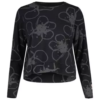 Функциональная рубашка Maloja Women's JuliaM, цвет Deep Black Ropeflower