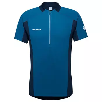 Функциональная рубашка Mammut Aenergy FL Half Zip T Shirt, цвет Deep Ice/Marine