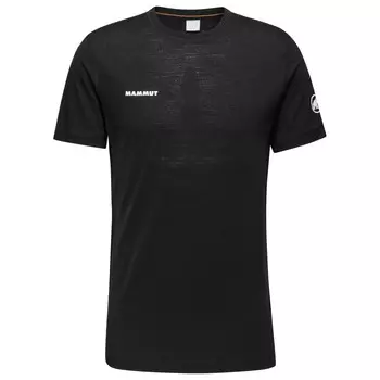 Функциональная рубашка Mammut Tree Wool Firstlayer T Shirt, черный
