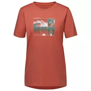 Функциональная рубашка Mammut Women's Mammut Core T Shirt Outdoor, цвет Brick