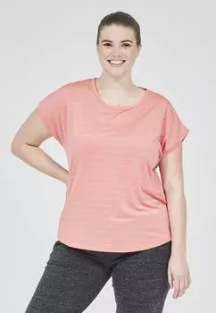 Функциональная рубашка MINSTA ACTIV спортивного дизайна Q BY ENDURANCE, цвет Shell Pink