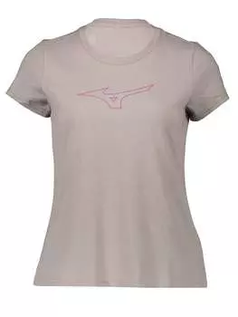 Функциональная рубашка Mizuno, бежевый